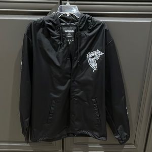 Famous Stars & Straps windbreaker with hood